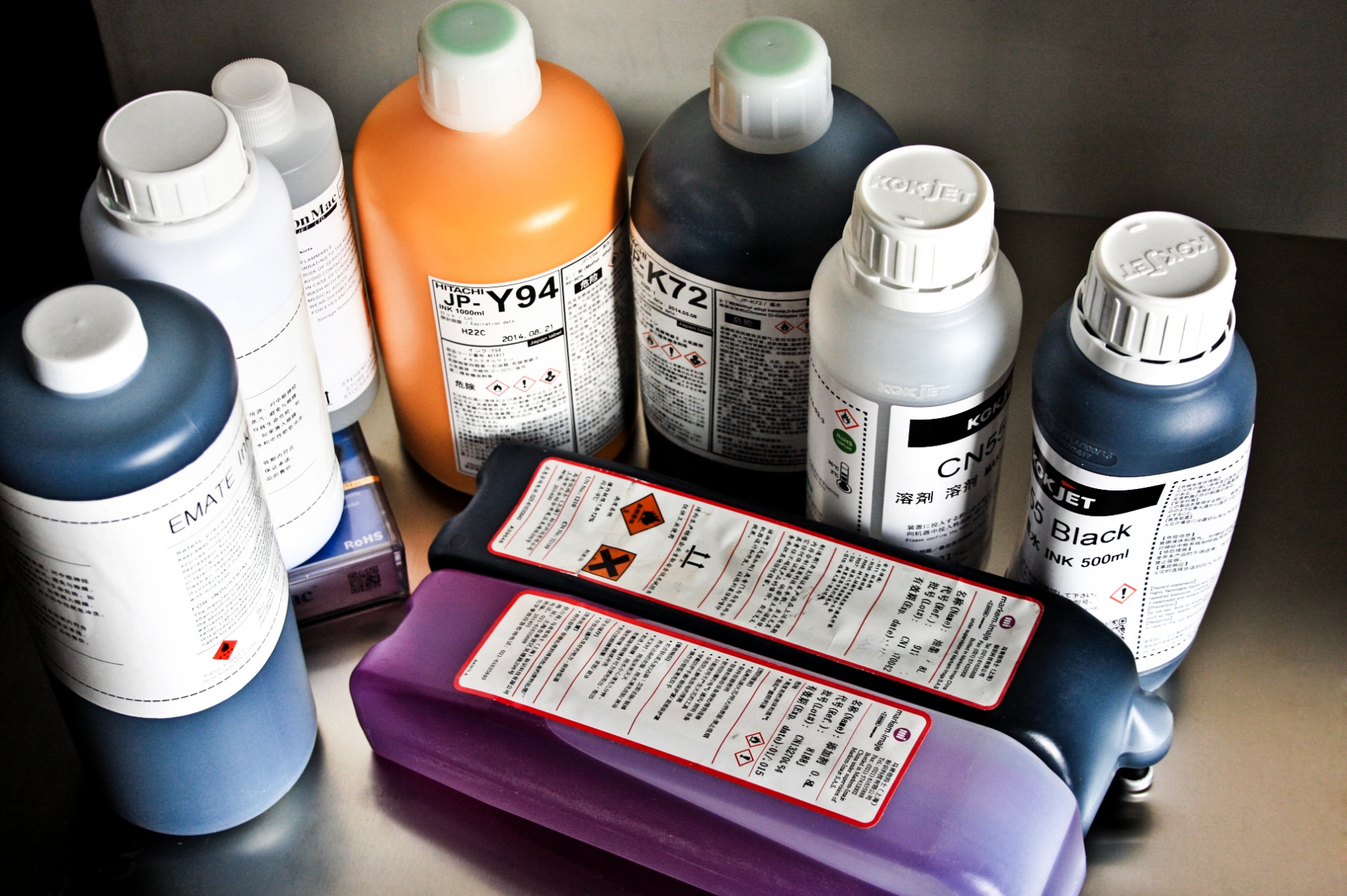 使用噴碼機耗材時的安全注意事項